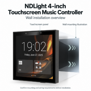 NDLight 4-inch Touchscreen Music Controller